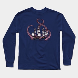 Kraken Shipwreck Long Sleeve T-Shirt